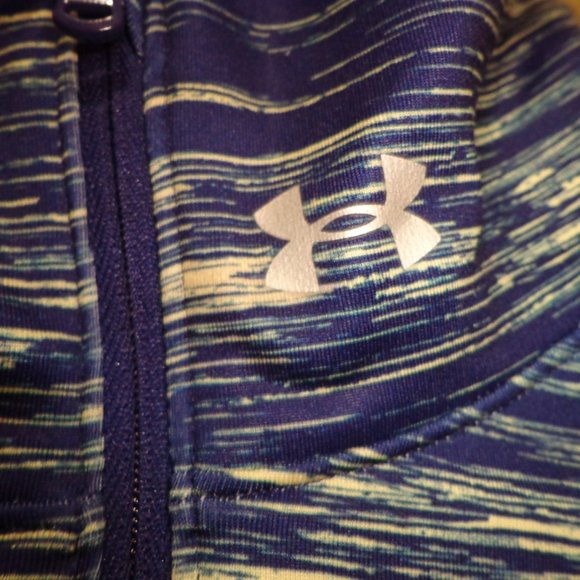 New Under Armour Wm's Coldgear Cozy Printed 1/2 Zip Shirt S - Picture 6 of 14
